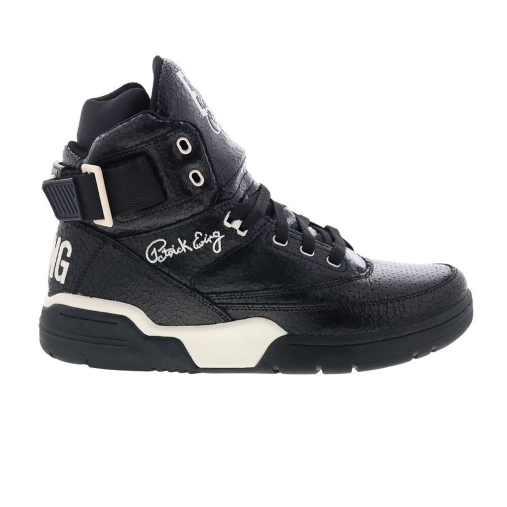 Ewing Athletics Mens 33 HI Vintage Black Shoes (NWT)